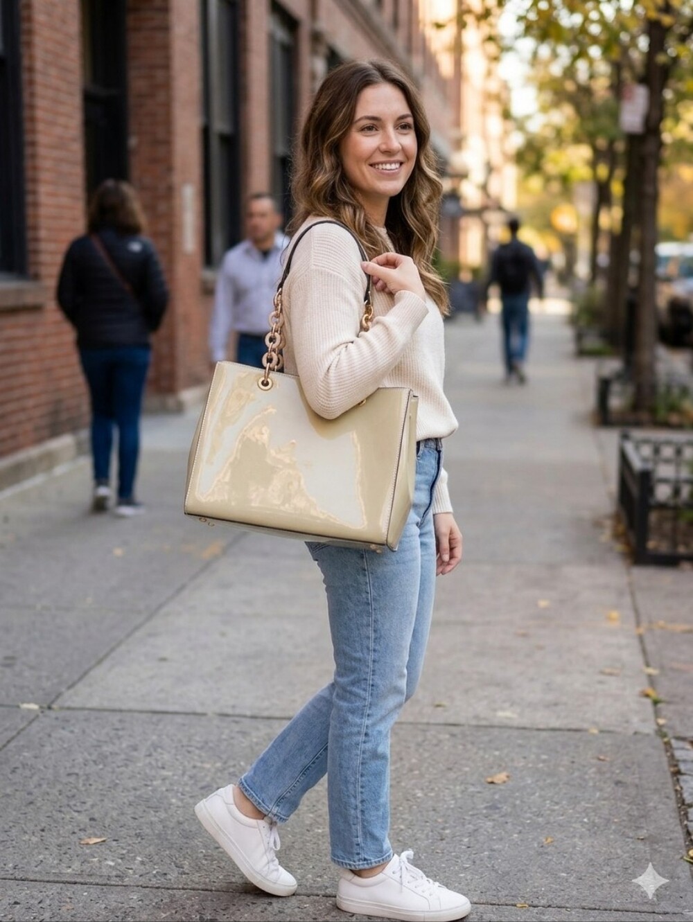 La Terre Vegan Leather Handbag.